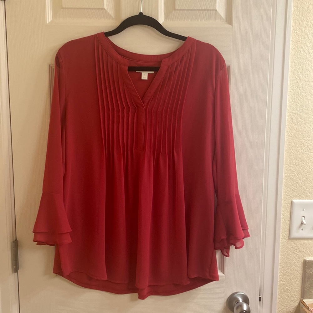 NWOT.  Charter club 3/4 sleeve blouse